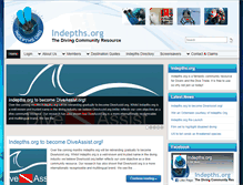 Tablet Screenshot of indepths.org